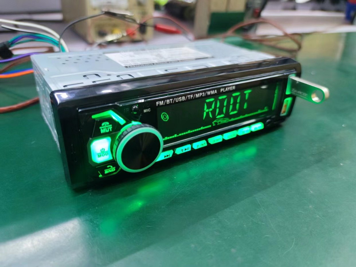 大众12v通用车载插卡mp3播放器汽车收音机盘代车载mp3