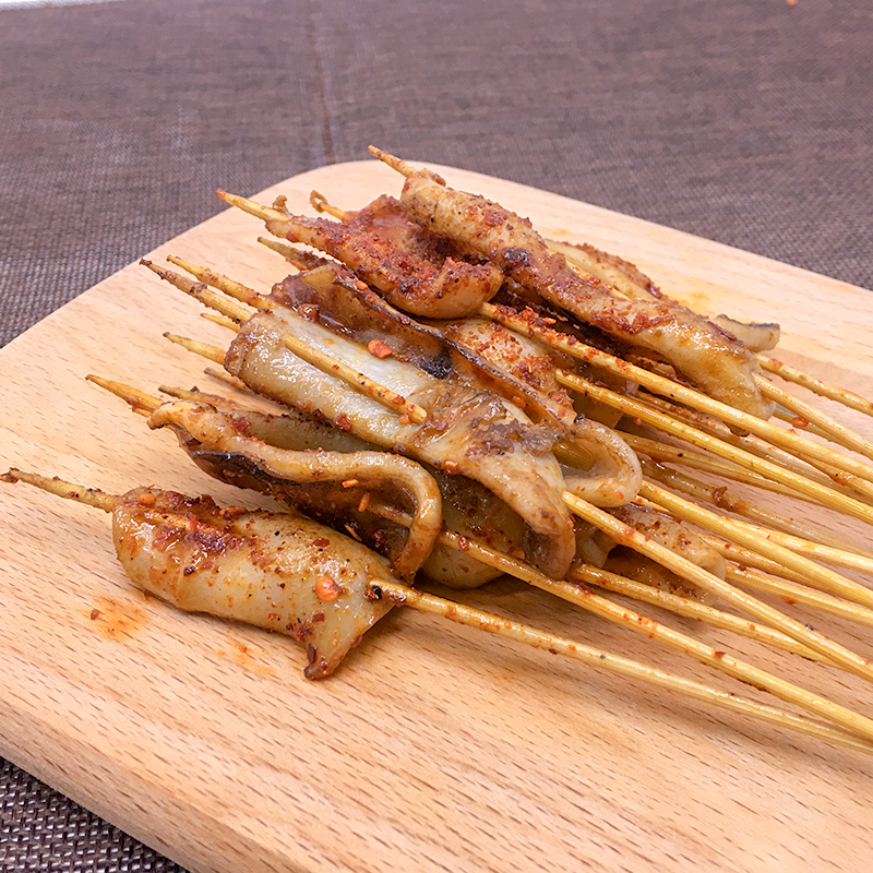 鱿鱼鱼肉10串2000串铁板串鸭老六网红其它生肉制品