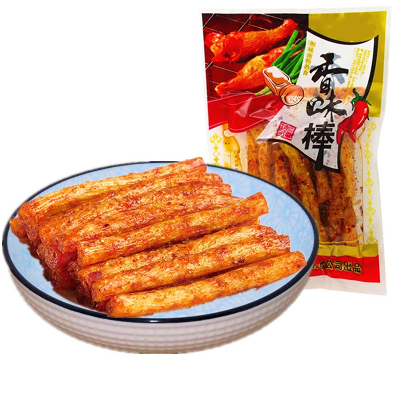香味棒辣条儿时忆童年8090后零食小吃面筋90后80后儿时怀旧素食 - 淘