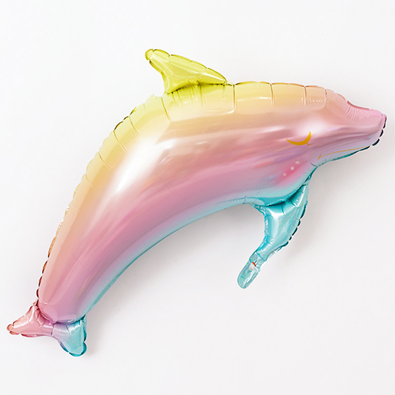 结婚庆典场景布置生日浪漫爱情海豚铝膜气球用品气球