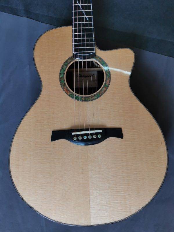 六弦阁斐波那契民谣吉他全单手工高端指弹利器吉他民谣吉他