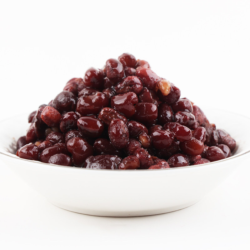 亨朗糖渍豆蜜豆糖红豆即食熟豆奶茶甜品专用珍珠奶茶粉