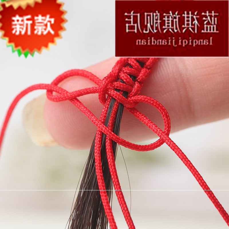 新款抖音同款头发手链一缕青丝手工手链