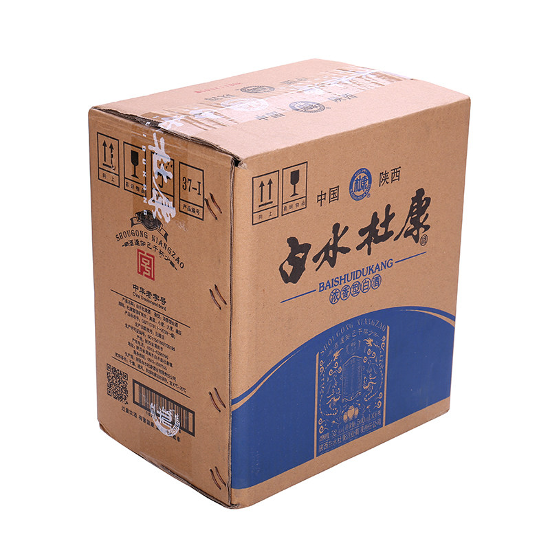 白水杜康52度特曲浓香型500ml整箱6瓶高度纯粮白酒