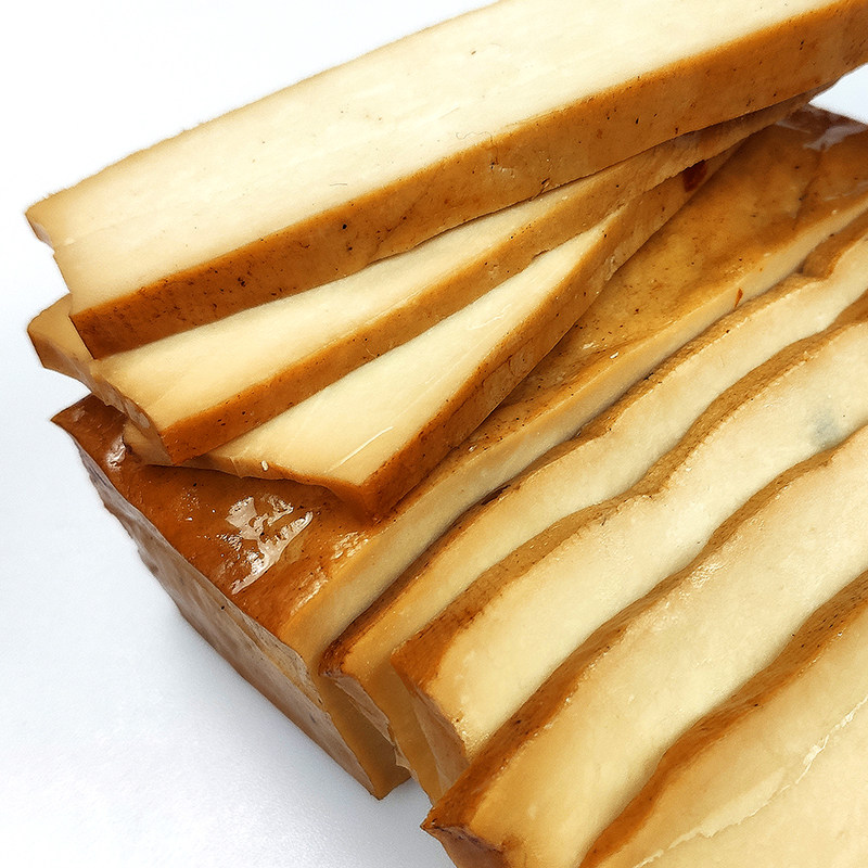 四川特产豆腐干桃园原味手工石磨制作豆干小包豆腐干