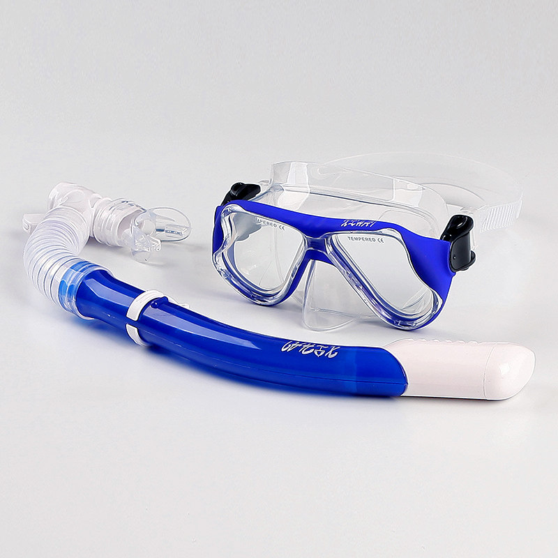 呼吸吸管浮潜儿童全干干式男童潜水女童中大呼吸管