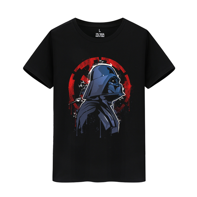 美剧电影starwars星球大战短袖男女纯棉宽松夏季t恤