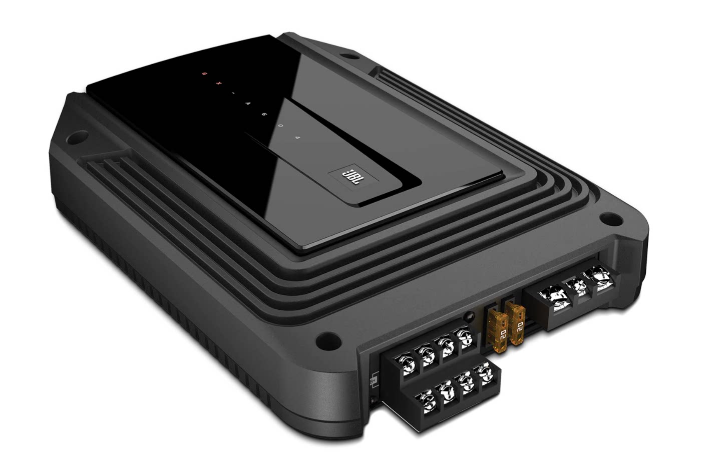 美国jbl gx-a604 四路汽车功放ab类大功率车载放大器广州德乐安装