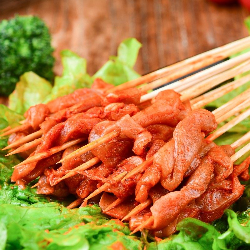 鸡胗串小肉串小鲜肉小串油炸串中街肉串烧烤串涮串烤串其它