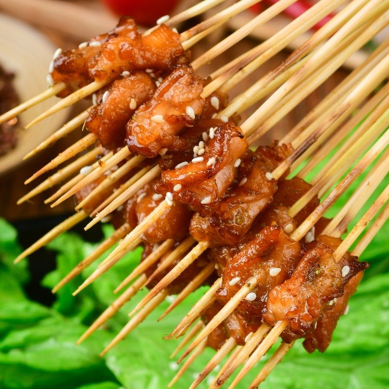 鸭脚串串铁板小肉串商用喜姐炸串食材半成品烧烤其它