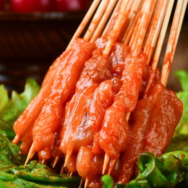 铁板鸡肉串小肉串商用油炸串烧烧烤新鲜里脊其它