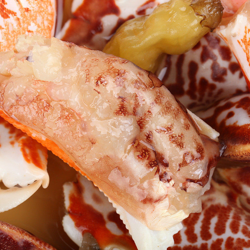 蟹钳包邮宁元宝陆龙兄弟钳呛醉蟹600g虎纹海鲜产下蟹类制品