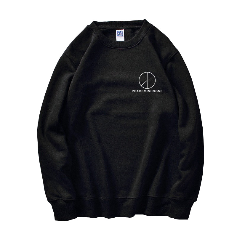 权志龙潮牌peaceminusone同款联名无帽长袖卫衣男女宽松卫衣