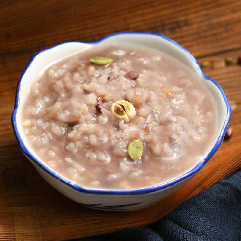 【杂粮组合】燕之坊糙米莲子粥150gx10袋 早餐粥 月子粥