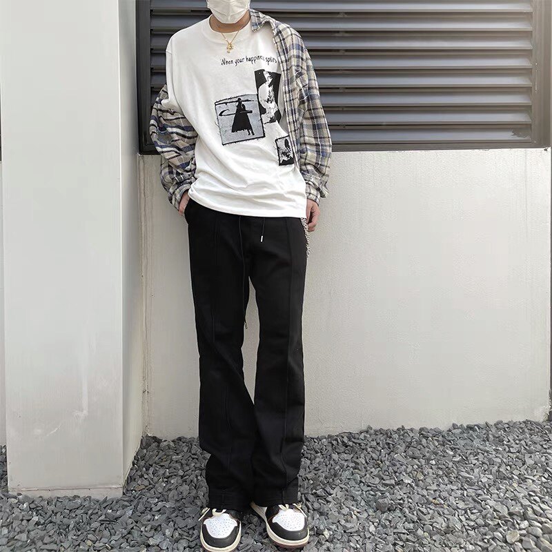 短袖现货rafsimons贴布人像印花tee04ss百搭t恤