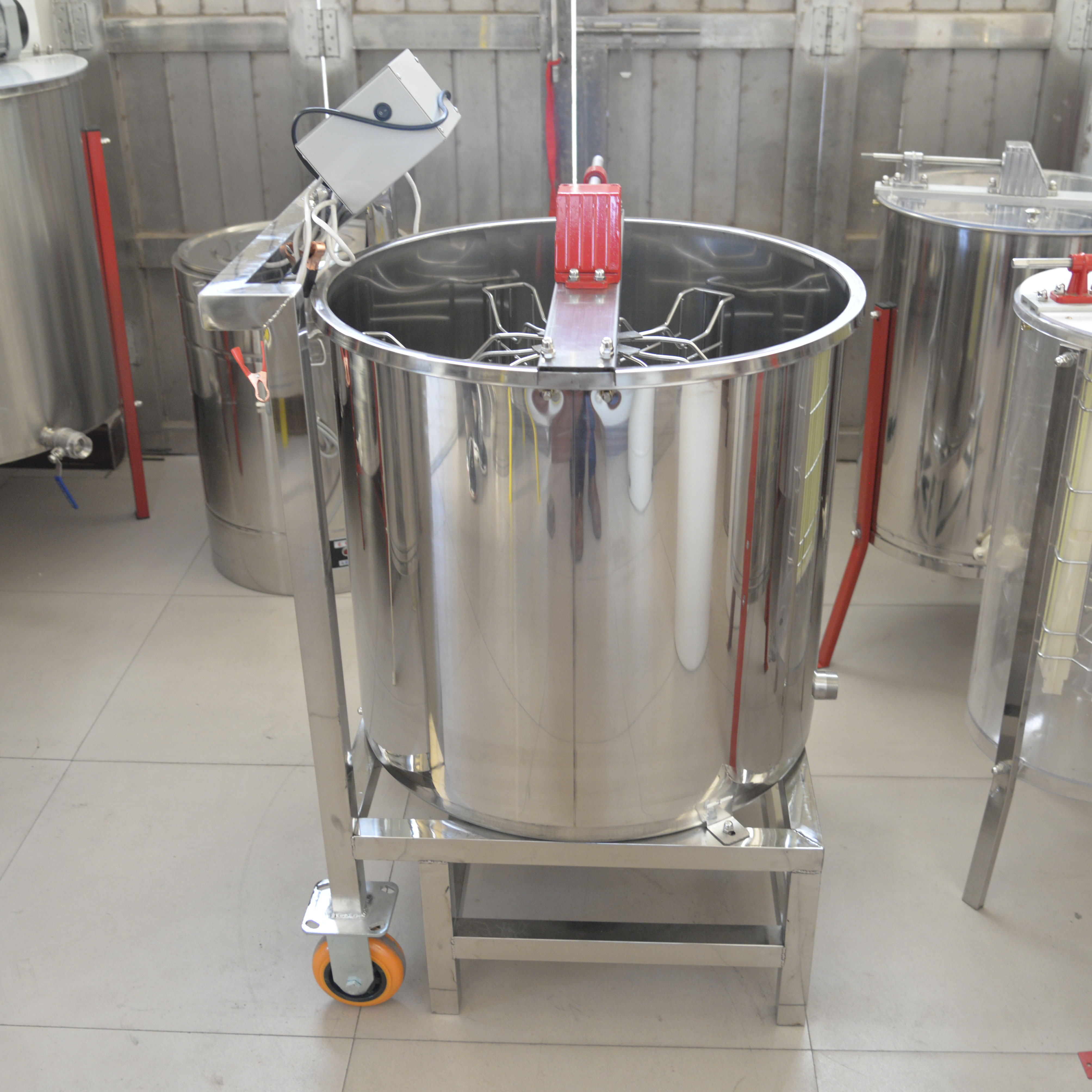 八框三用电动摇蜜机8甩蜜压蜜机分离机304不锈钢加厚养蜜蜂用包邮