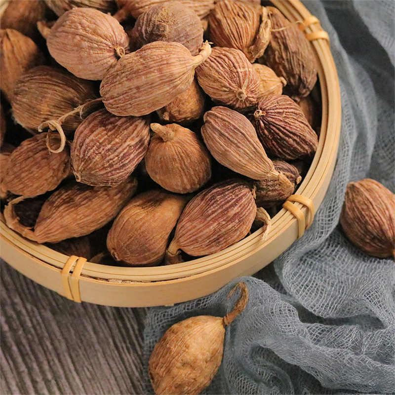 草果果仁无硫熏晒50g香辛料卤料红烧料1斤花椒