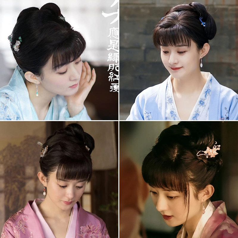 知否应是绿肥红瘦盛明兰赵丽颖同款耳环头饰影视发饰