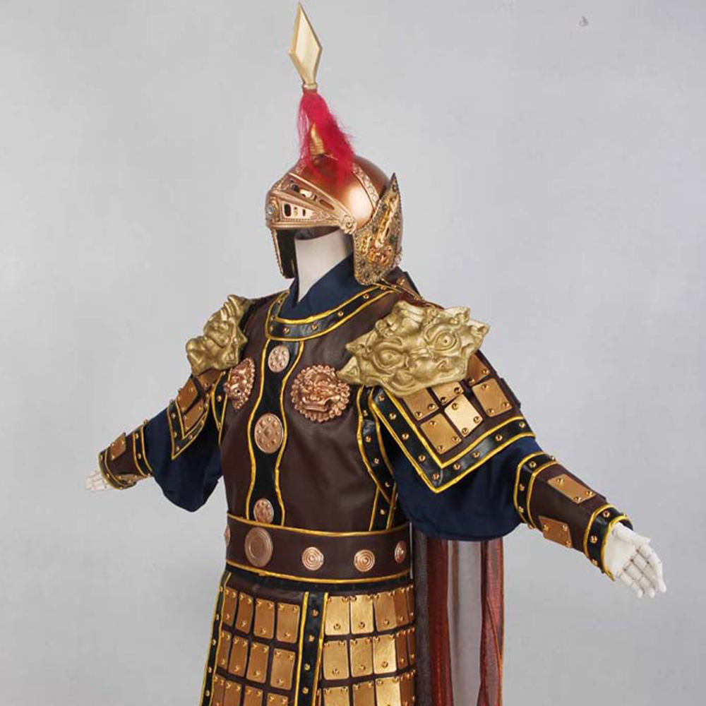 古代战袍盔甲服装影视汉服军服古装演出服cosplay民族服装