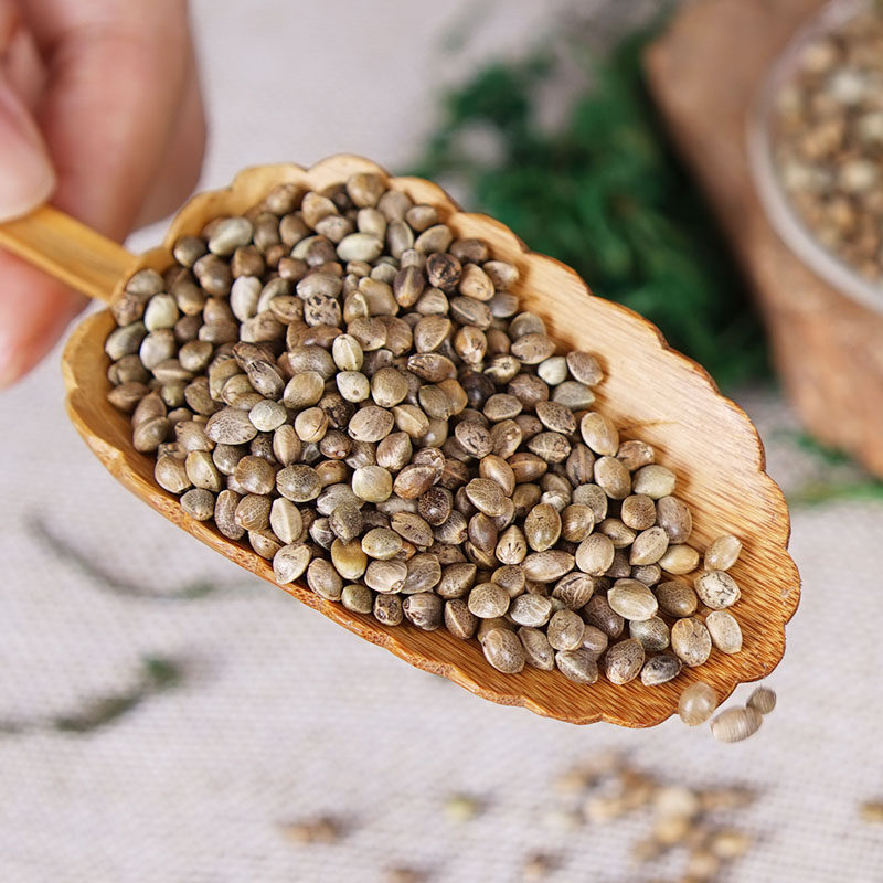 广西巴马特产很火麻仁小颗粒火麻籽花麻籽未脱壳包邮