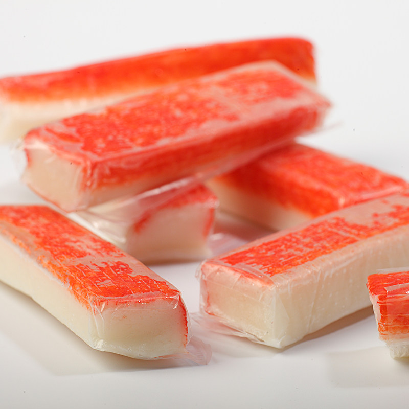 tvi泰国进口鱼丸食材即食模拟蟹棒蟹肉肉棒蟹棒