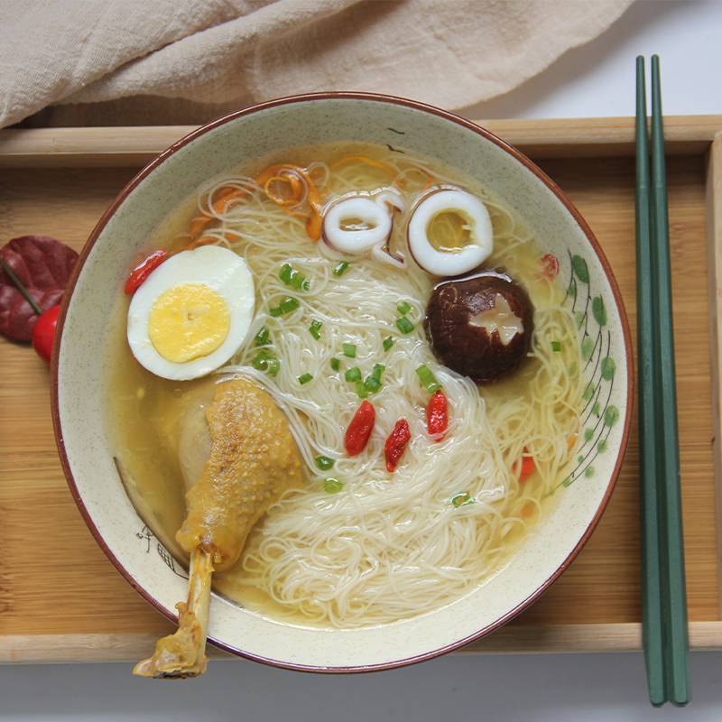 面世世界福州手工线面生日干面福建特产手拉面条