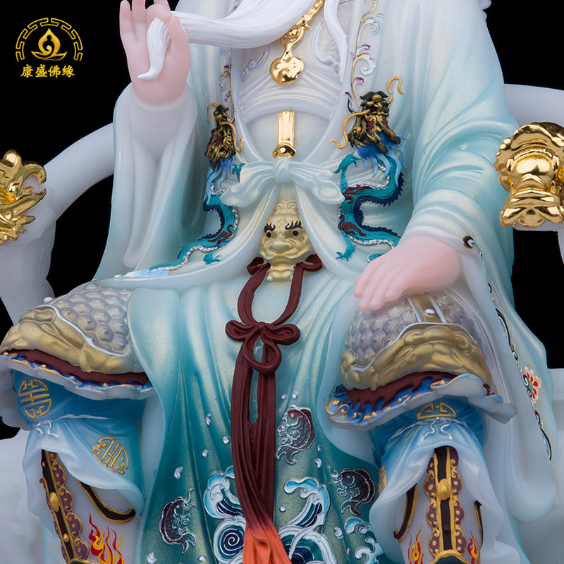 胡天霸汉白玉桌面神像东北仙家老太爷实心胡老太天龙摆件