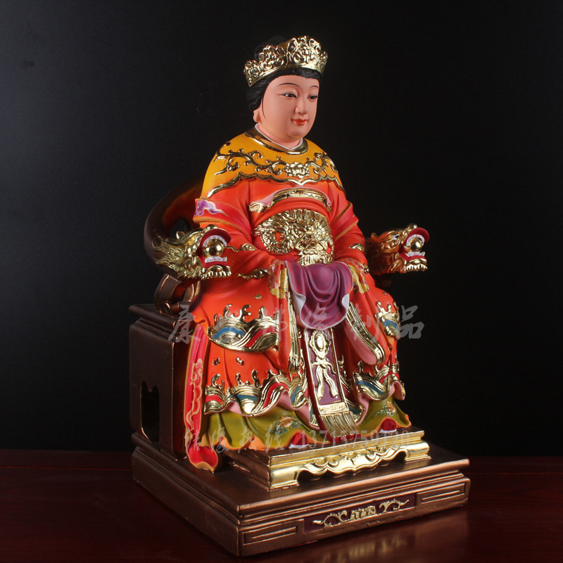 林夫人像林默娘妈祖天后林姑娘圣母像林慈真佛像道教工艺品
