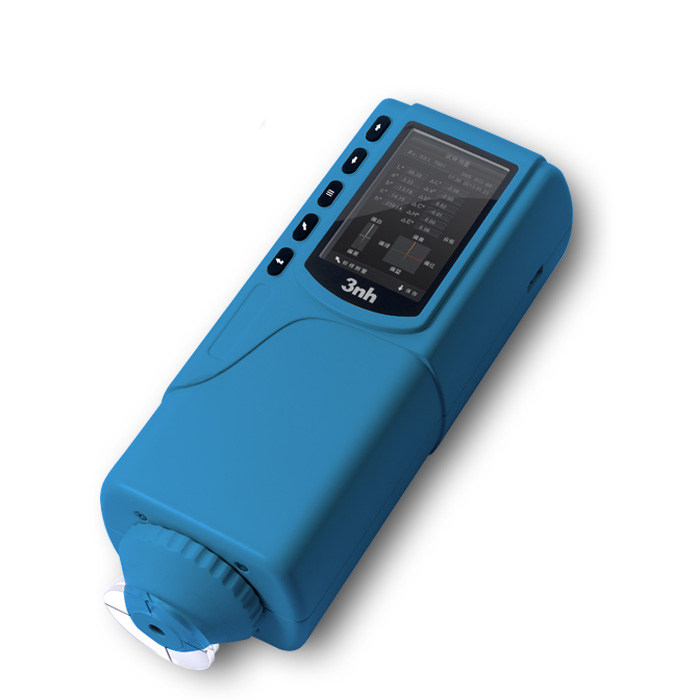 3nh三恩驰nr110qc手持测色仪高精度车油漆涂料布料烤漆石材色差仪