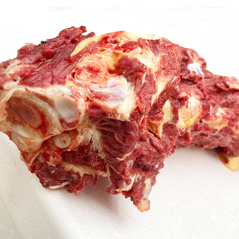 新鲜现杀带肉生脊骨驴骨架子大梁骨头真空真空包驴肉