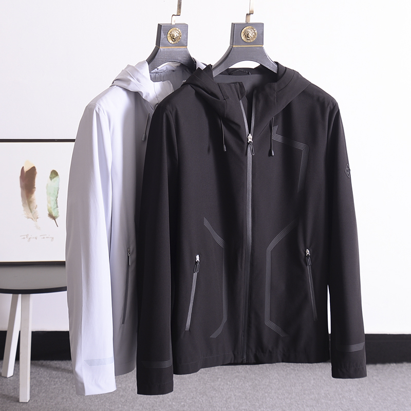 高品质牛货！功能性夹克！外贸剪标撤柜男款休闲连帽运动夹克外套