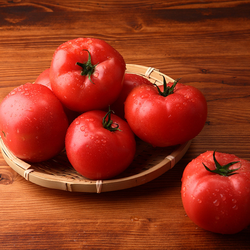 【原产地直发】新疆沙瓤西红柿 吐鲁番生吃大番茄新鲜蔬菜5斤顺丰