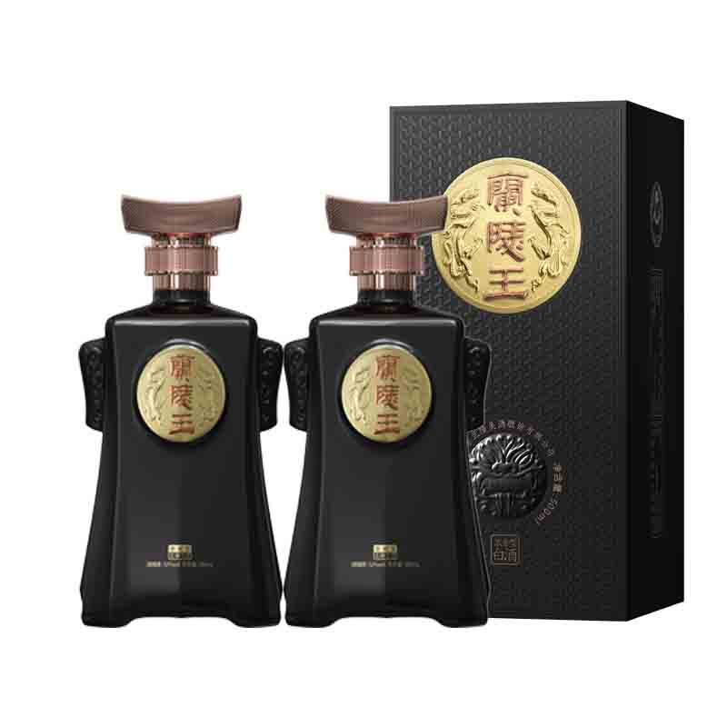 新品五代52度兰陵王浓香型纯粮酿造国产白酒