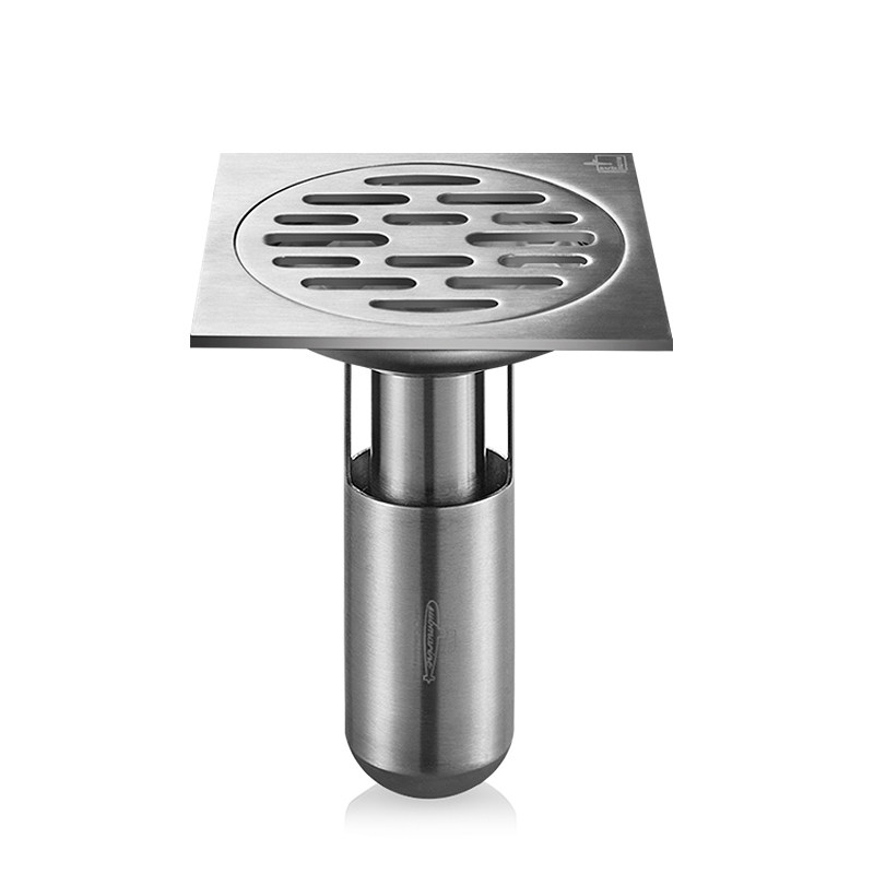 潜水艇深水封u型防臭地漏304不锈钢卫生间淋浴洗衣机地漏防臭器