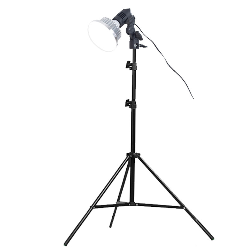 服装店补光灯 led微商淘宝拍照柔光视频灯工作室内直播落地摄影灯