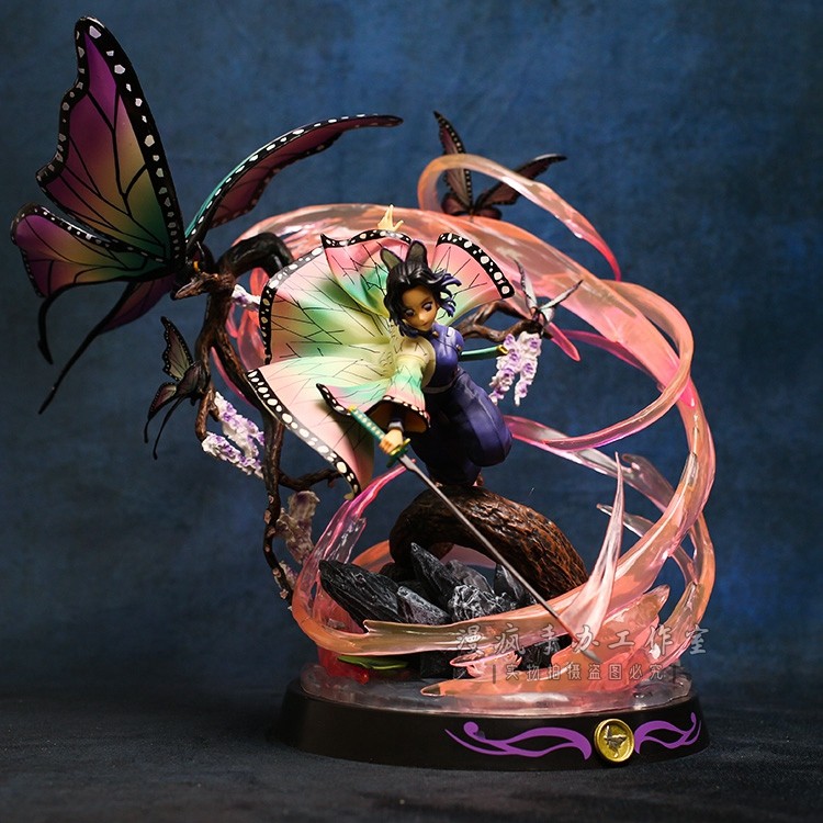 鬼灭之刃魔方蝴蝶手办大号gk鬼杀队虫柱限量手办