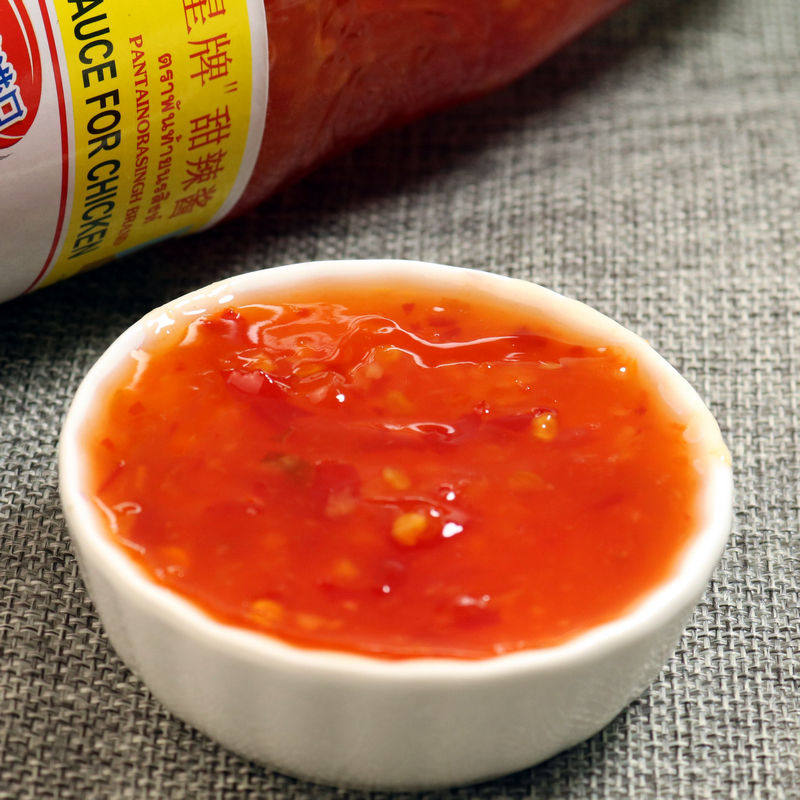 潘泰诺华星牌甜辣辣酱730ml泰国进口正品泰式辣椒酱