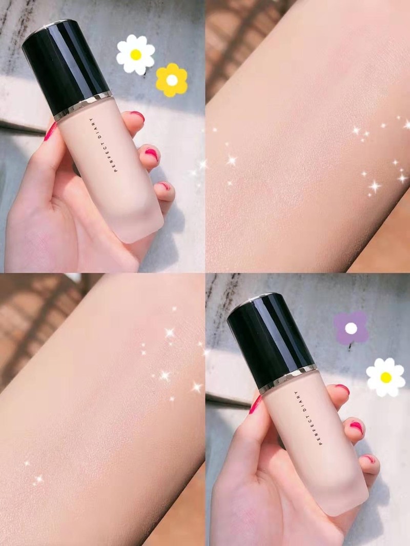 完美日记干皮粉底液水凝精华遮瑕女保湿持久自然不脱妆秋冬用正品