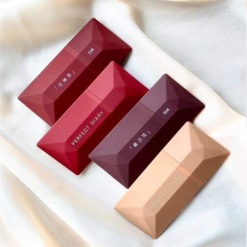 完美日记名片唇釉唇纱黑202暗恋系列019口红镜面水光207卡片女103