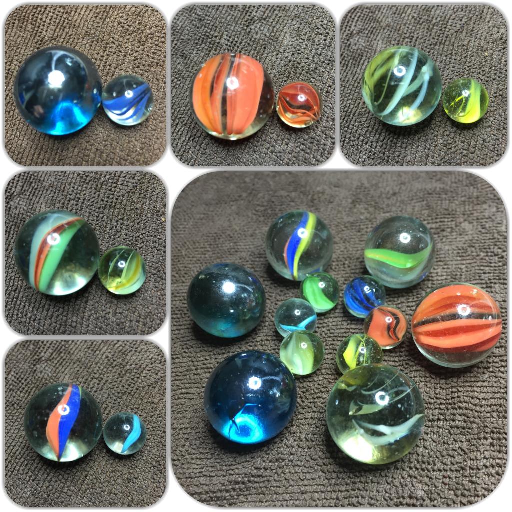 玻璃珠14mm弹珠机游戏玻璃游戏机弹珠拍拍乐珠子波珠包水晶珠