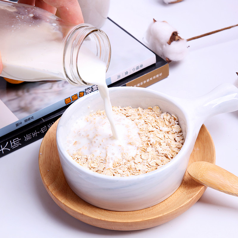 泰吉原味全麦纯燕麦片即食无糖脱脂健身早餐代餐养胃食品