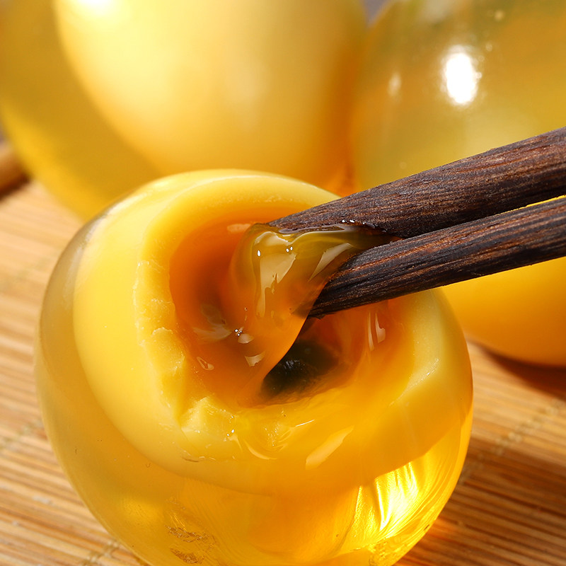 绿采河南特产30枚糖心变蛋无铅农家自制鸡蛋松花