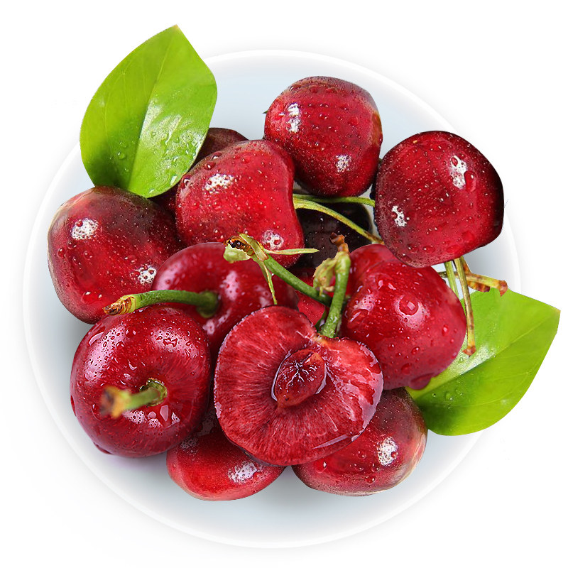 4月现货山东大樱桃美早新鲜水果国产车厘子当季现摘整箱2斤包邮3j