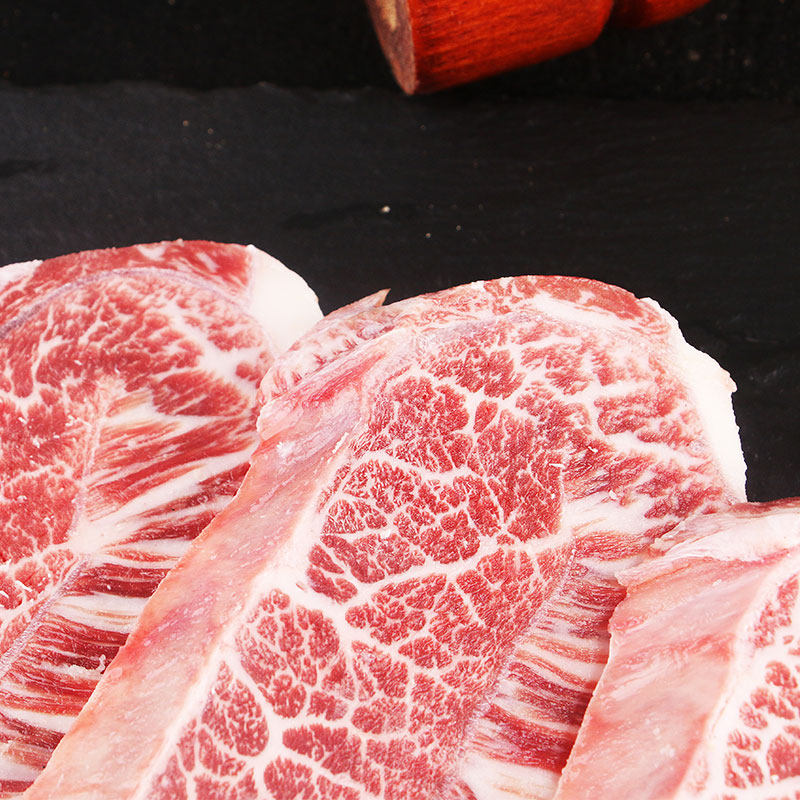 澳洲m9 和牛原切雪花牡蛎肉牛排牛扒500g 媲美日本神户a4和牛牛排