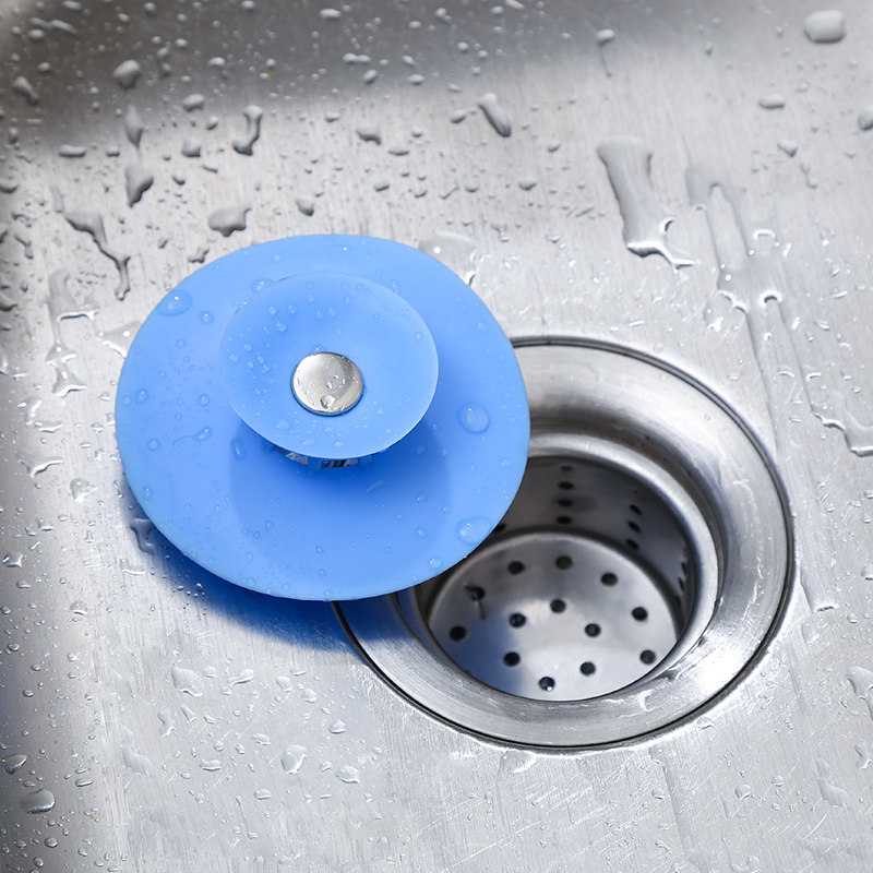 卫生间地漏盖防臭器下水道厕所硅胶地漏芯防臭防虫反味堵除臭神器