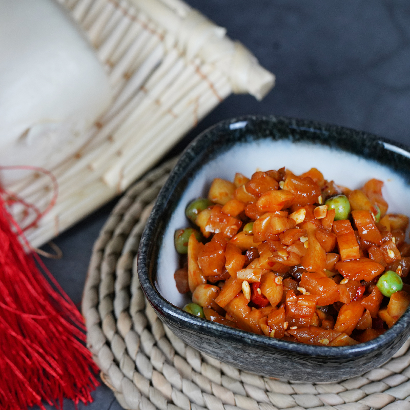 香绿园榨菜酱菜下饭菜满口香学生上班族美食咸菜香脆可口河北美食