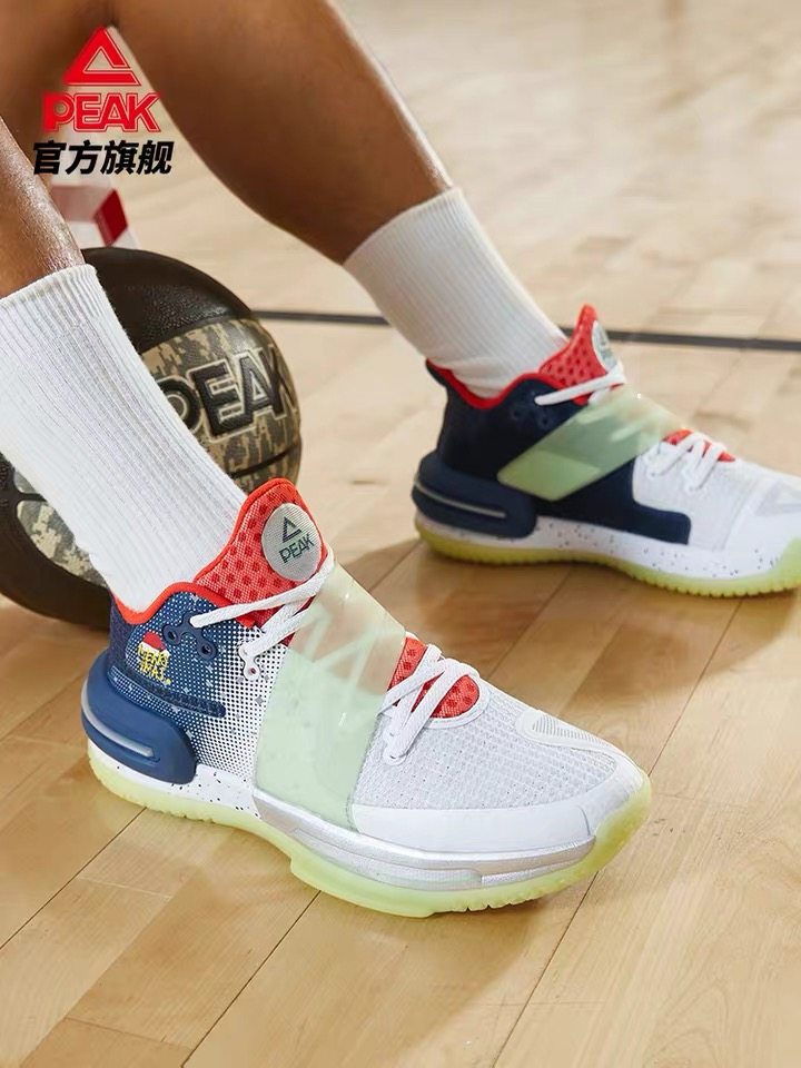 球鞋匹克态极闪现2代篮球圣诞配色2022夏季篮球鞋
