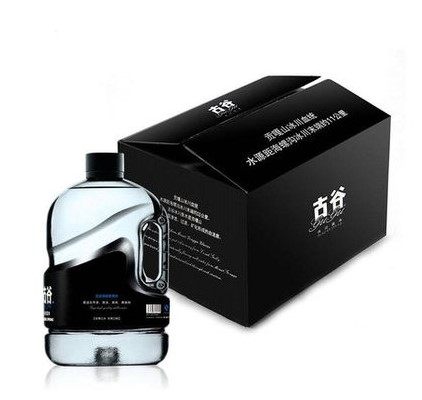 古谷冰川矿泉水弱碱性饮用水桶装母婴水泡茶水375l饮用水