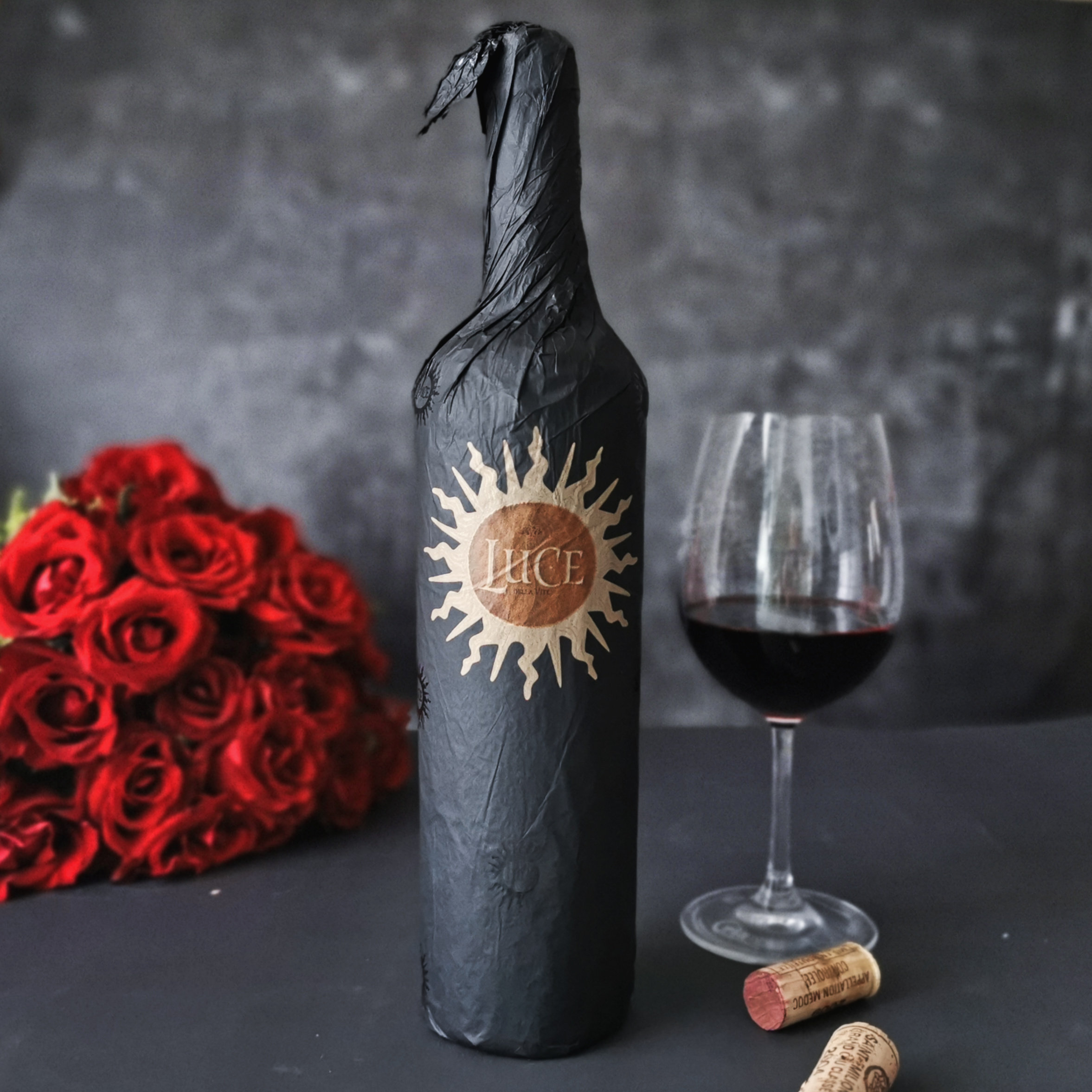麓鹊酒庄正牌超级托斯卡纳意大利花思蝶名庄luce红葡萄酒加强葡萄酒