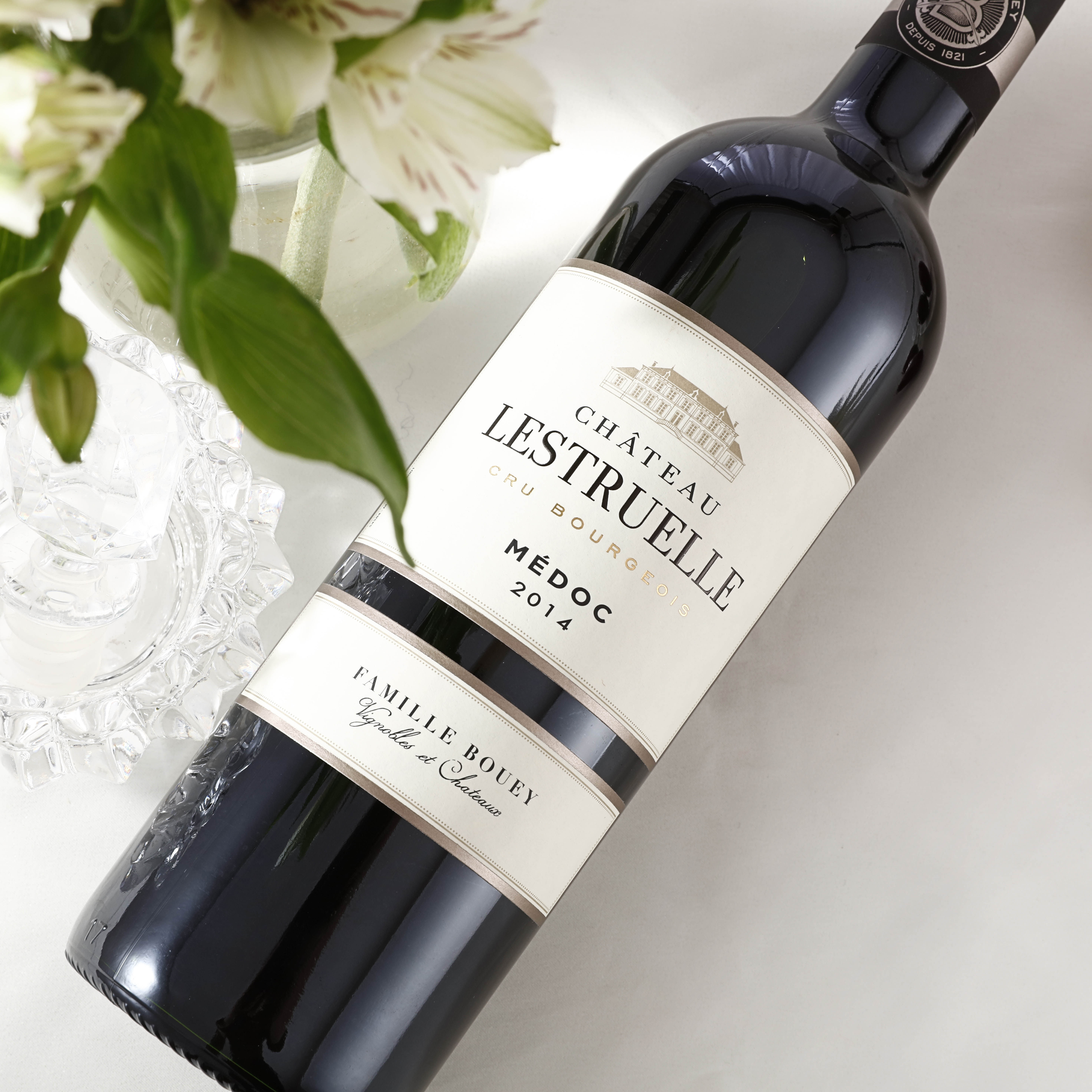 法国波尔多bordeaux多克中级红酒李斯特原瓶装进口干干红静态葡萄酒